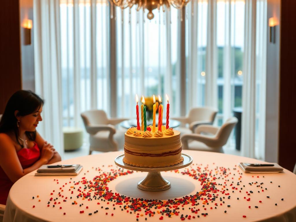 Birthday celebration at Sumedha Hotels