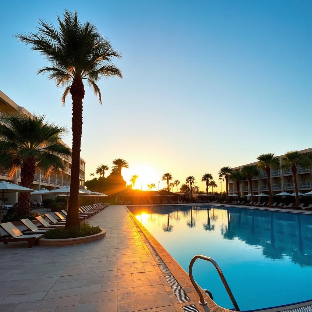 Hotel swimming pool